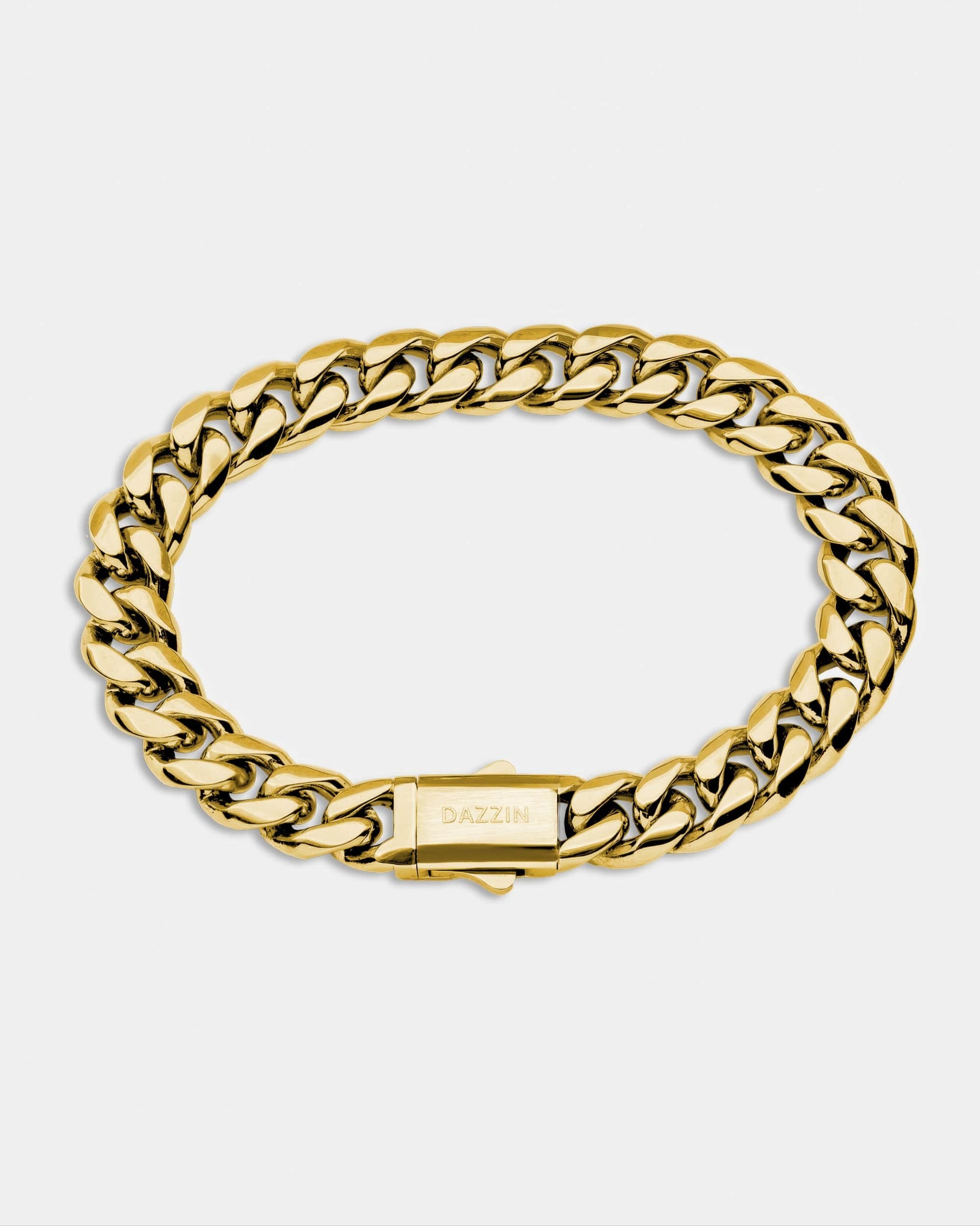 Cuban Link Bracelet 10mm Gold