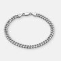 Cuban Link Bracelet 5mm Silver