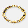 Cuban Link Bracelet 8mm Gold