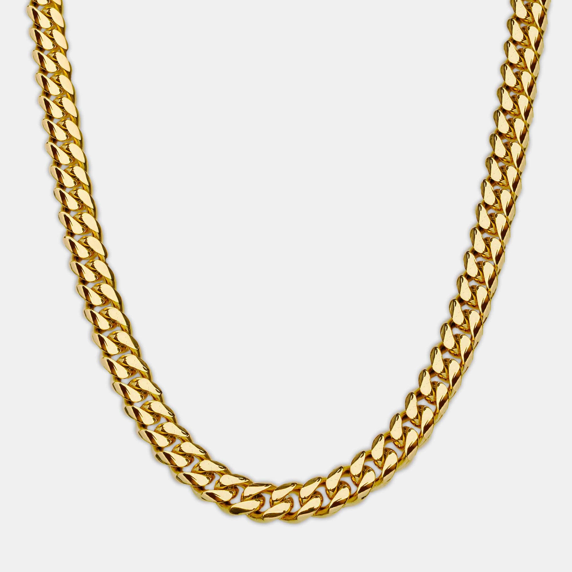 Cuban Link Chain 10mm Gold