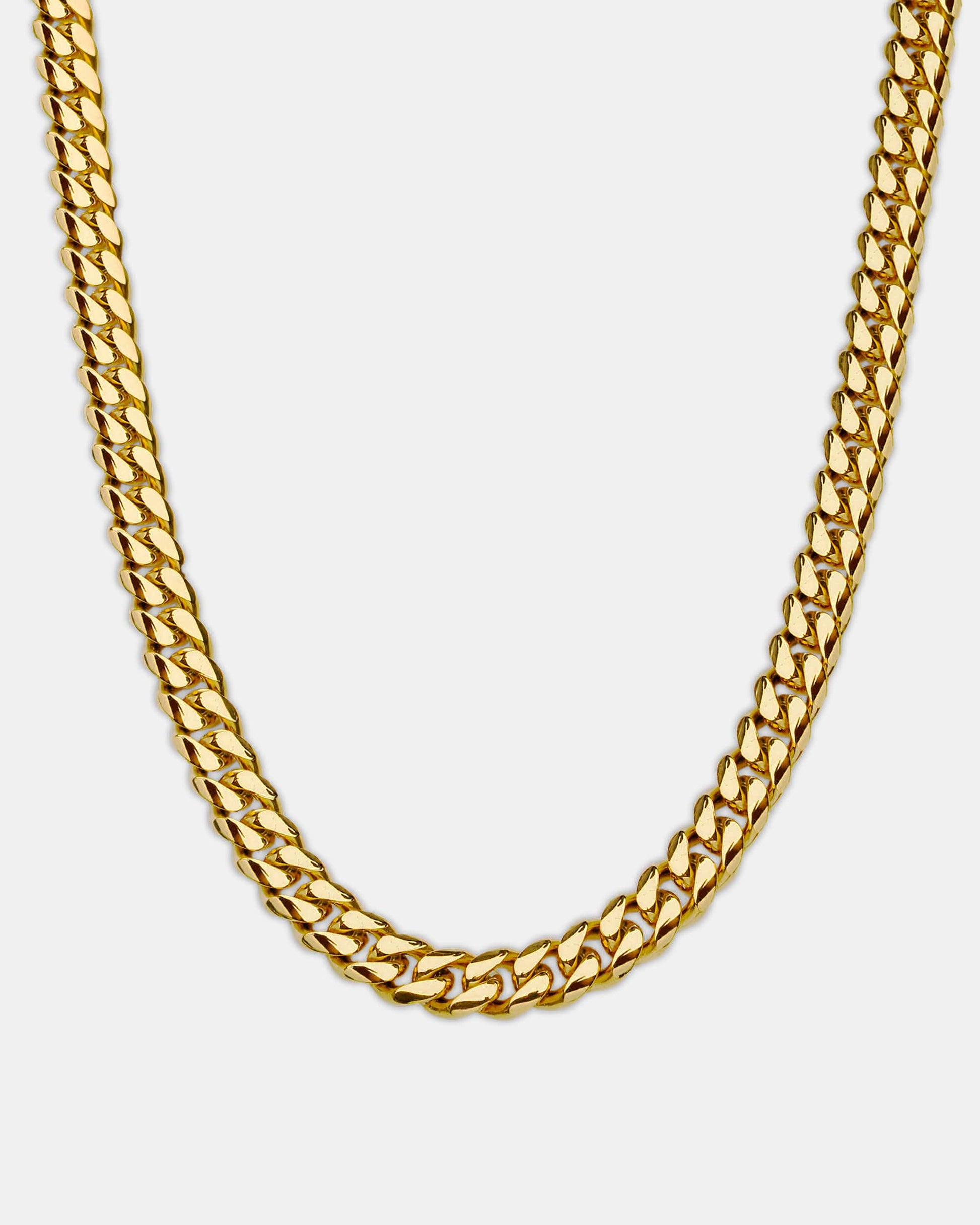 Cuban Link Chain 10mm Gold