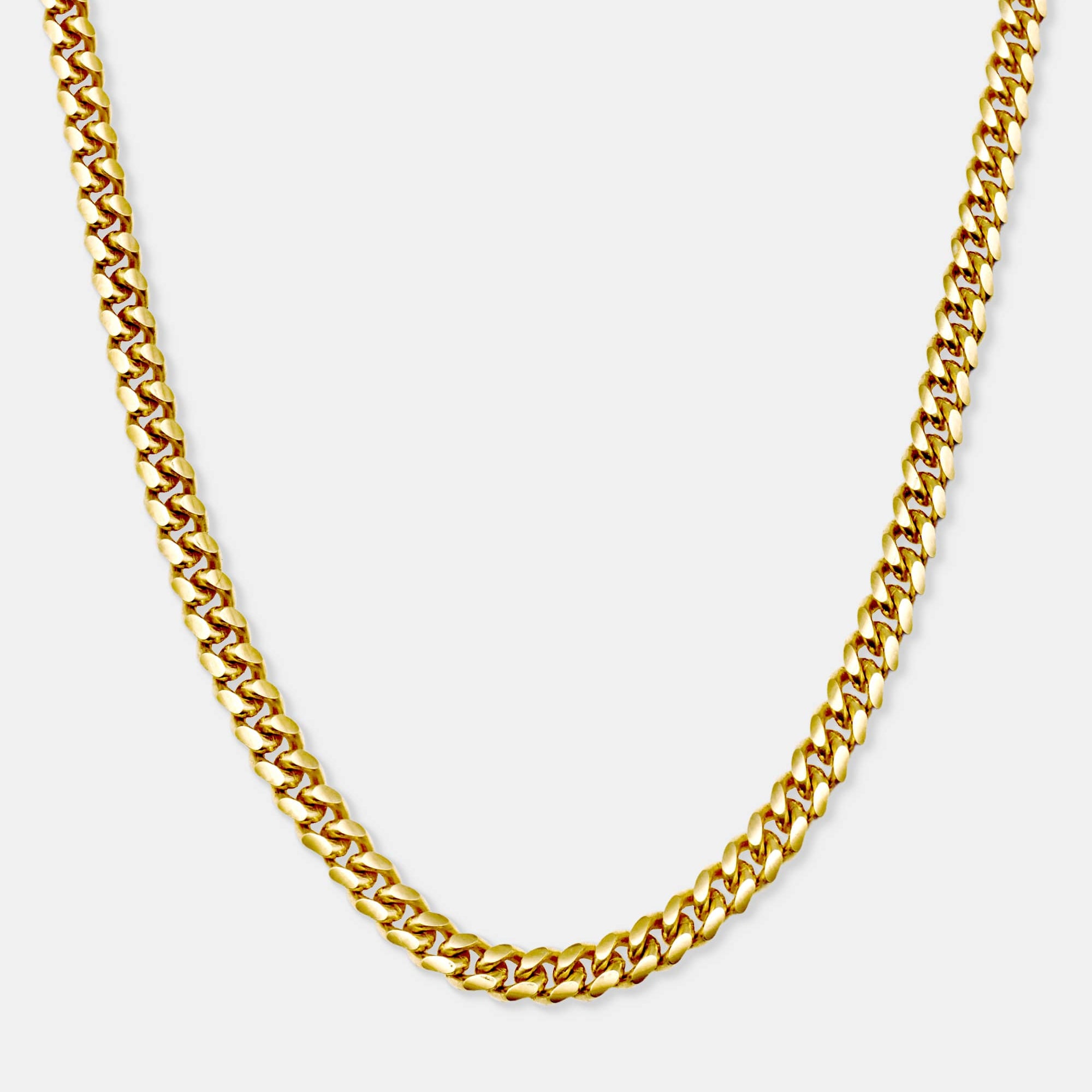 Cuban Link Chain 5mm Gold
