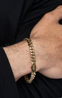 Cuban Link Set 8mm Gold Model1