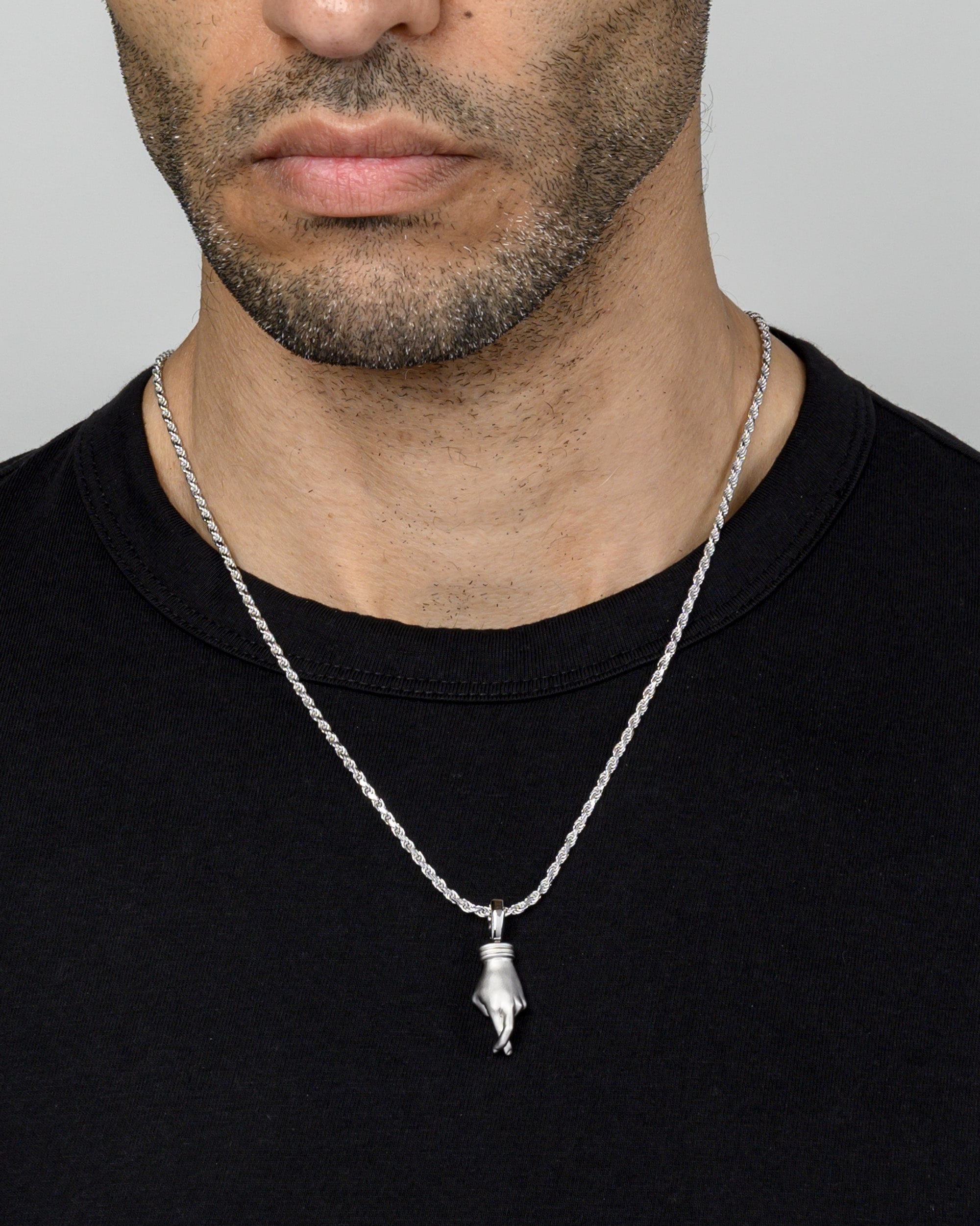 Fingers Crossed Pendant