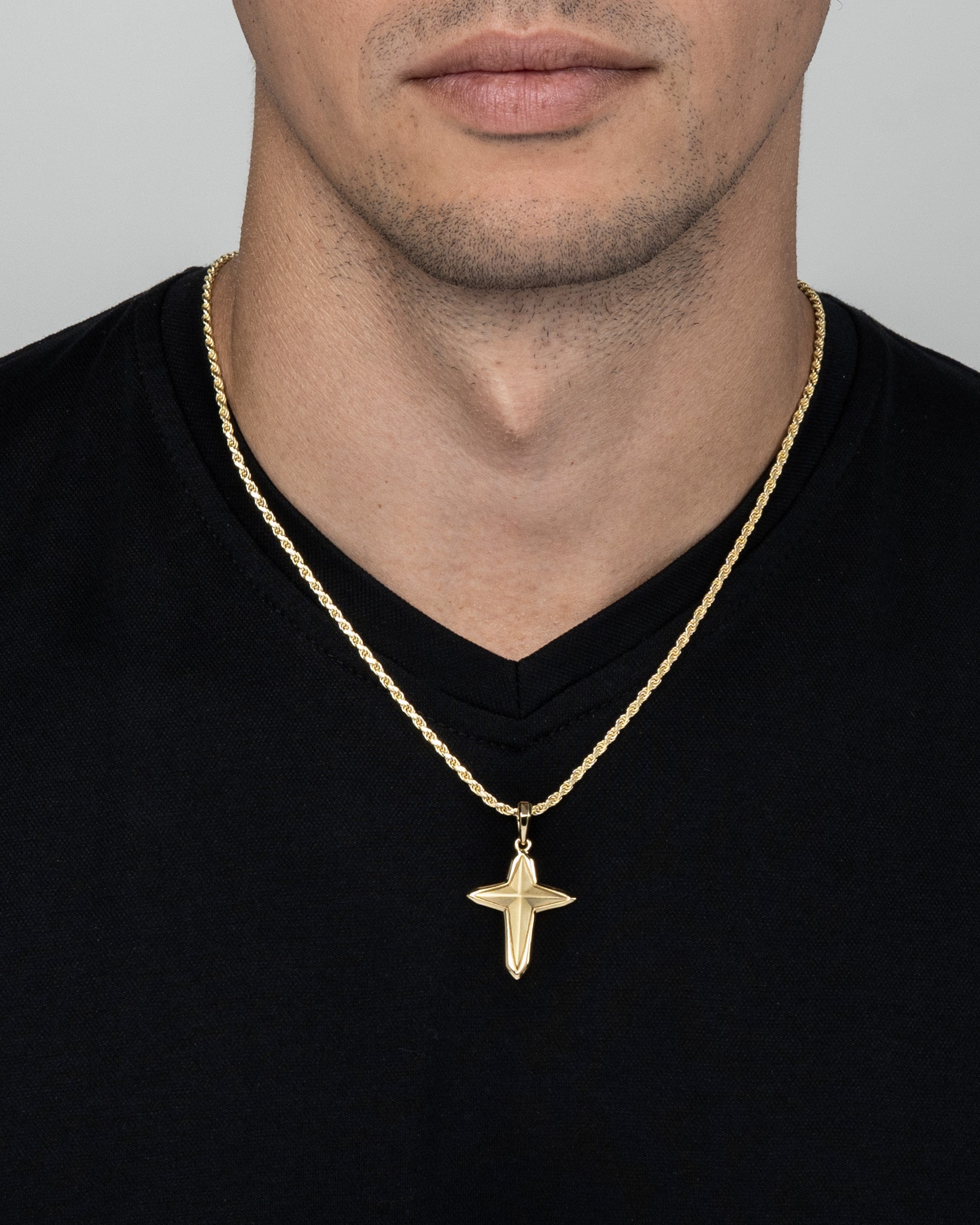North Star Cross Pendant