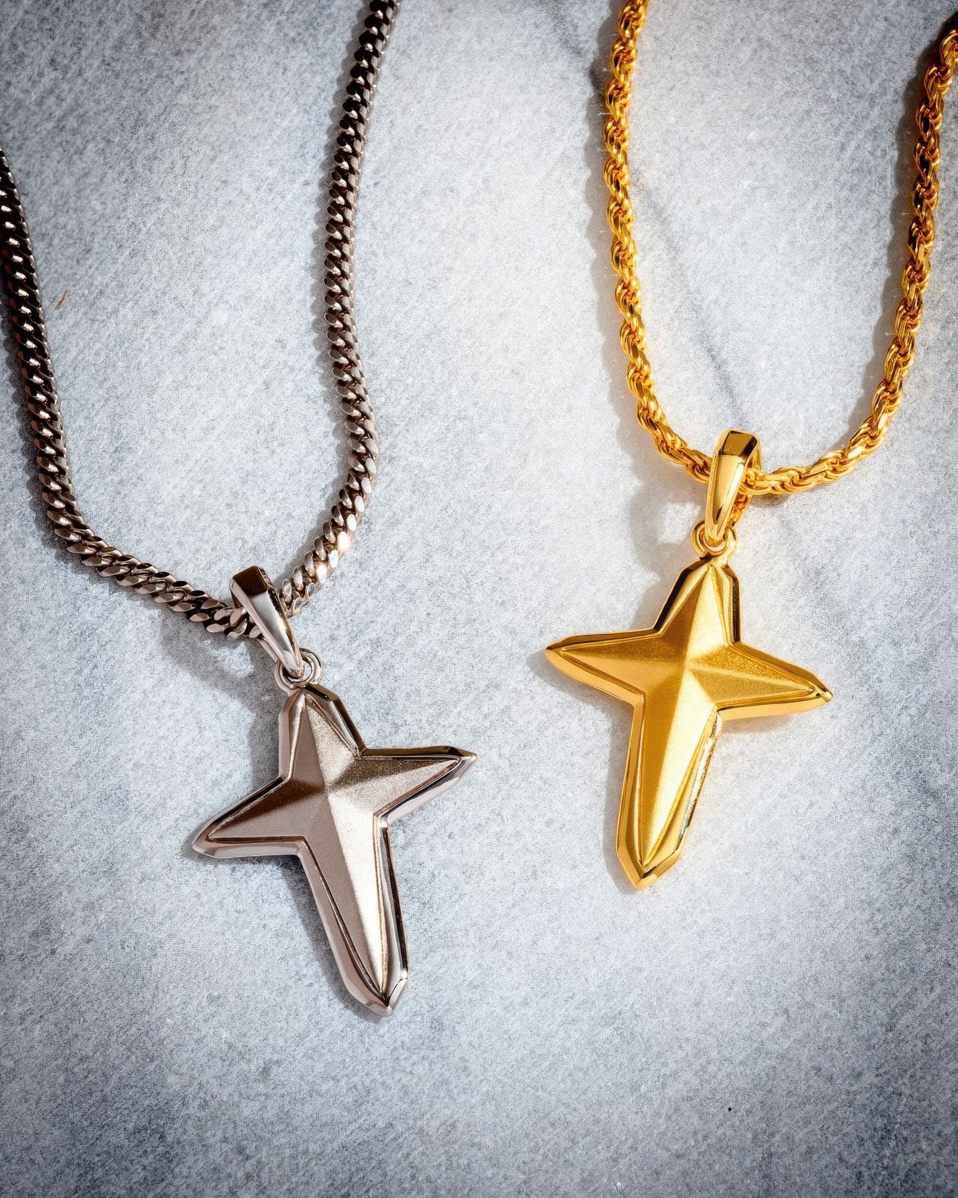 North Star Cross Pendant
