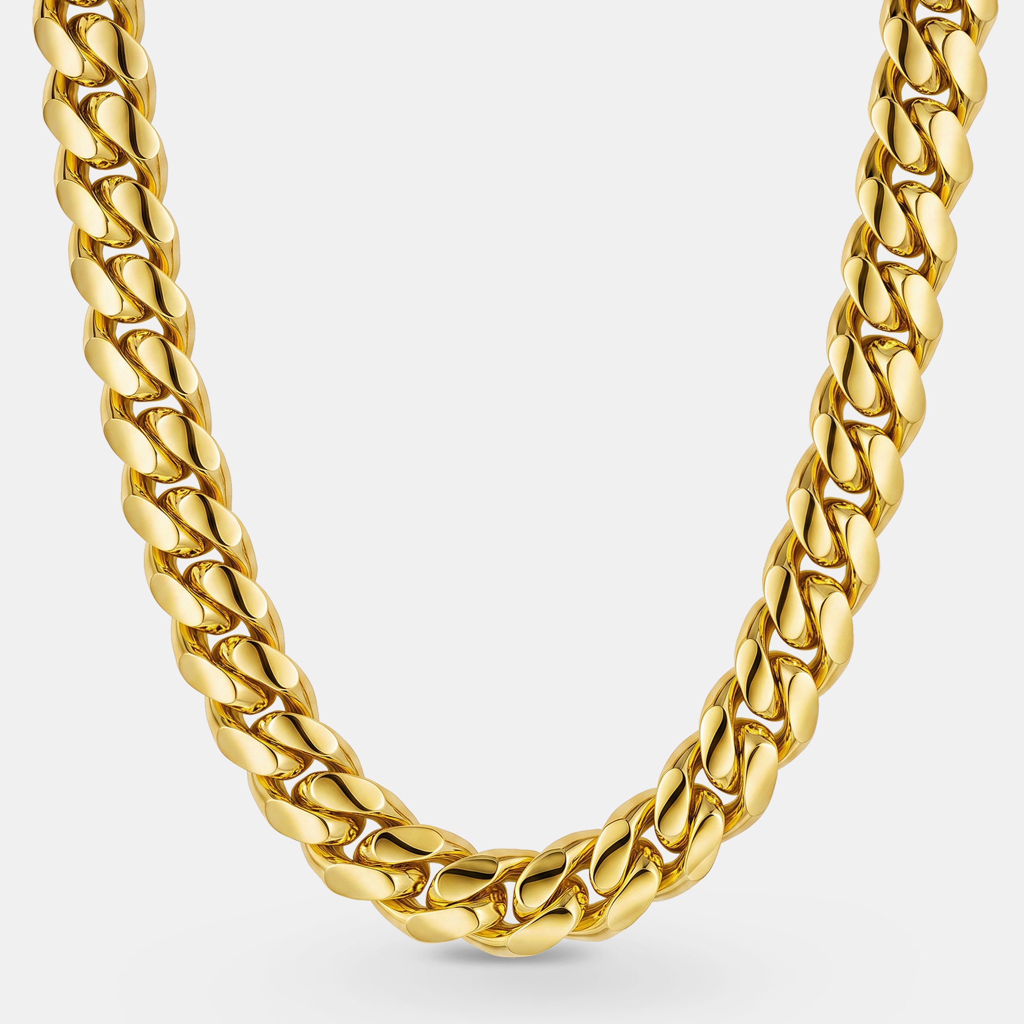 8 MM Gold Cuban Link Chain