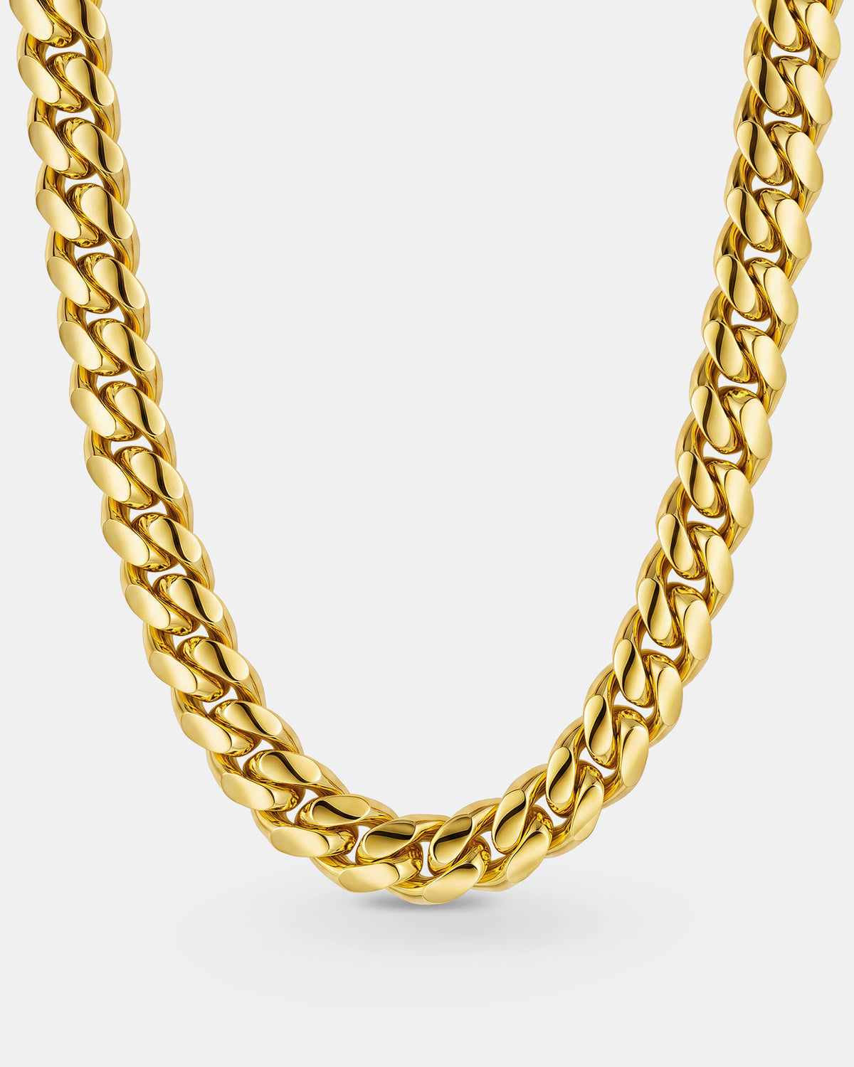 8 MM Gold Cuban Link Chain