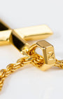 Bevel Cross Gold Clasp