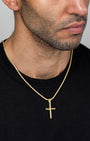 Bevel Cross Gold Model2