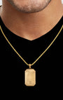 Bevel Tag Gold Model
