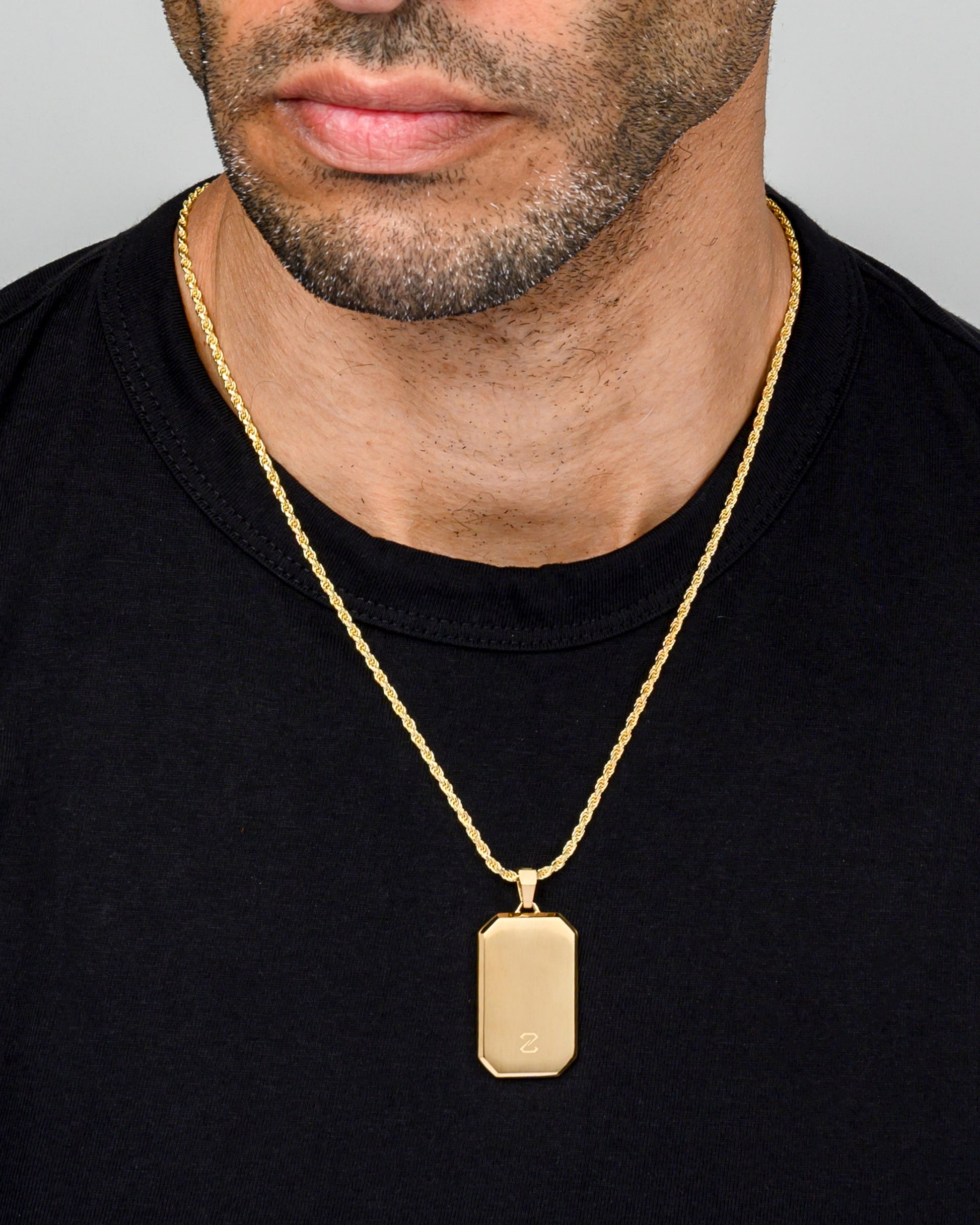 Bevel Tag Gold Model1