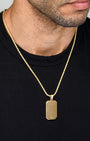 Bevel Tag Gold Model3