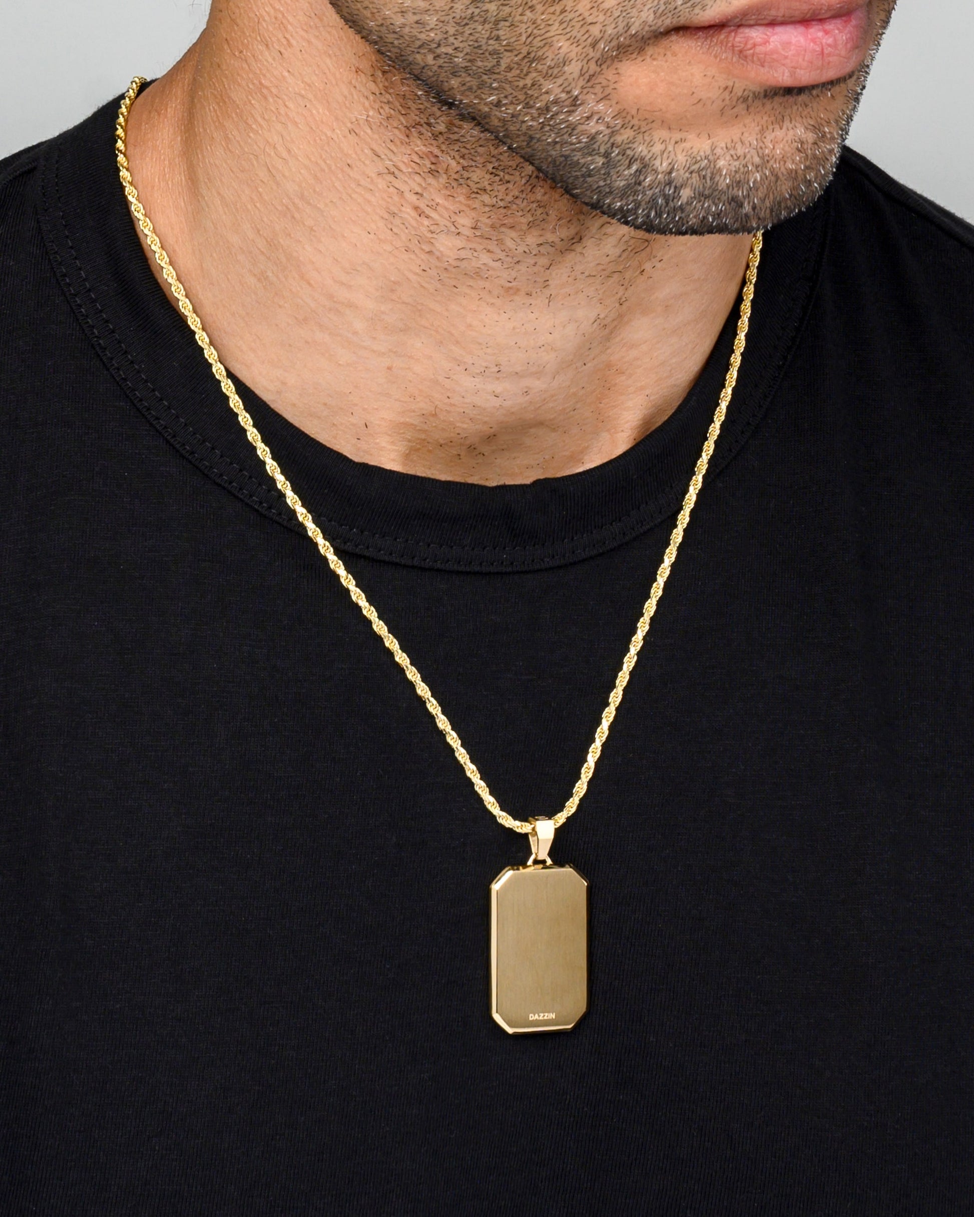 Bevel Tag Gold Model3