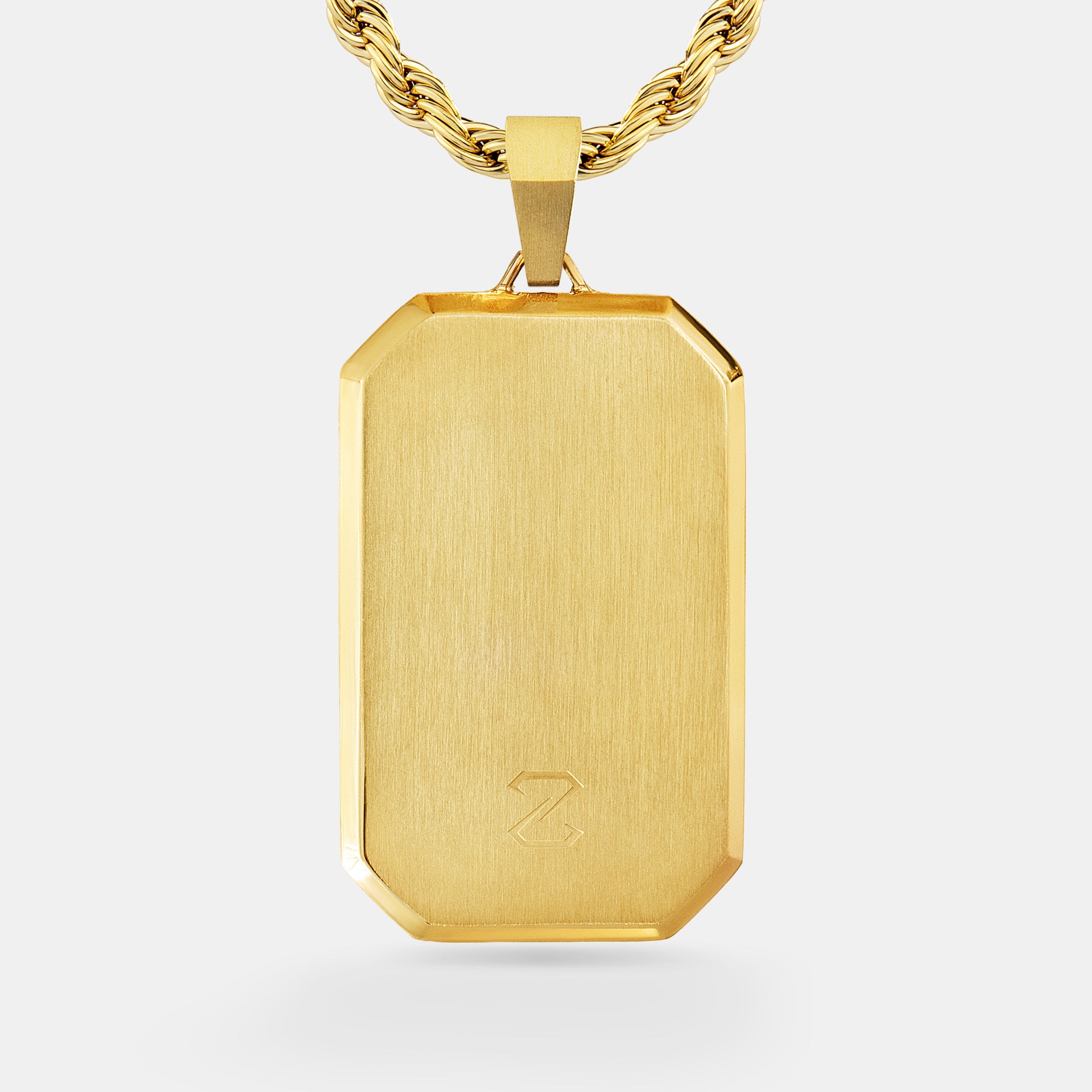 Bevel-Tag-Gold-Pendant