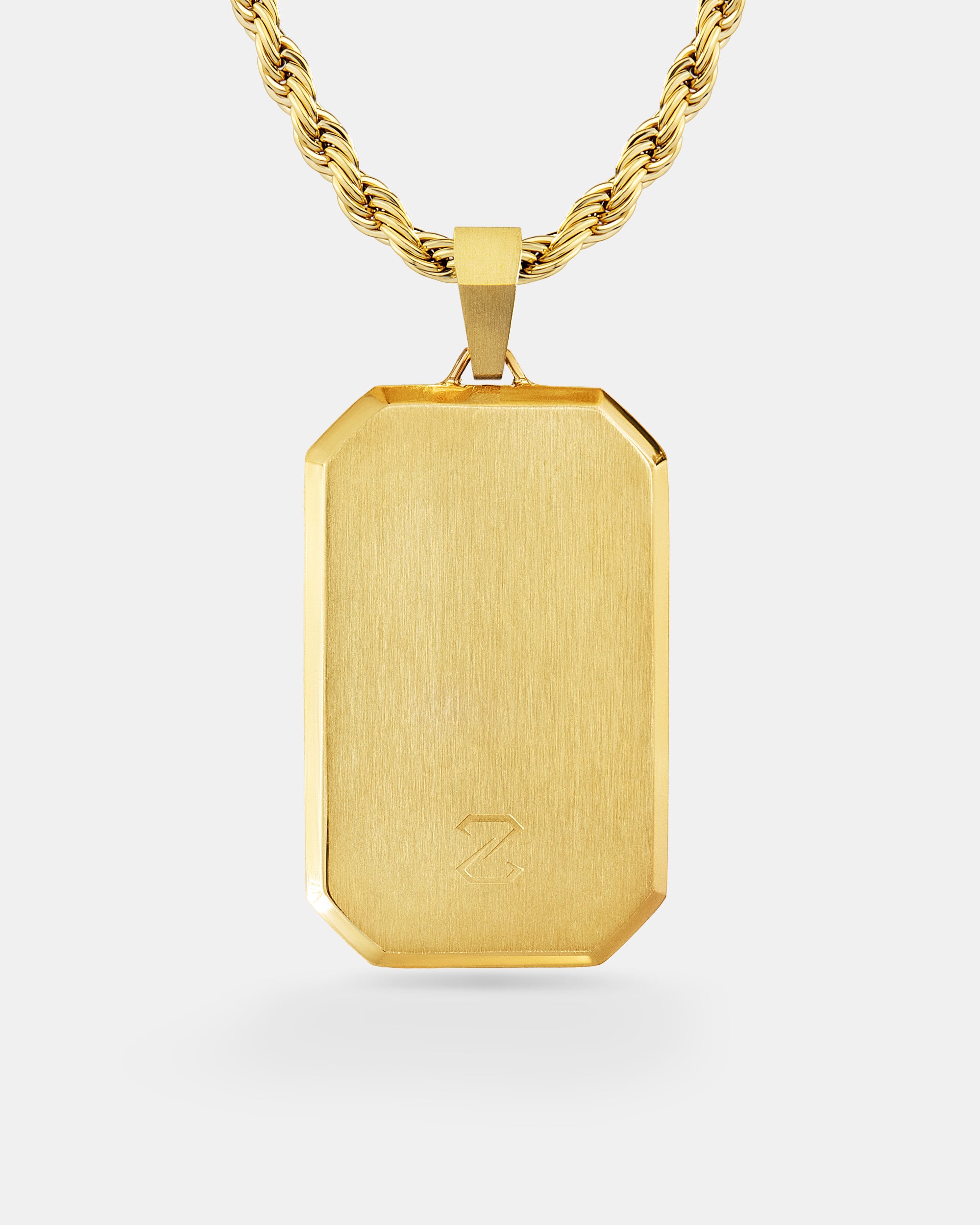 Bevel-Tag-Gold-Pendant