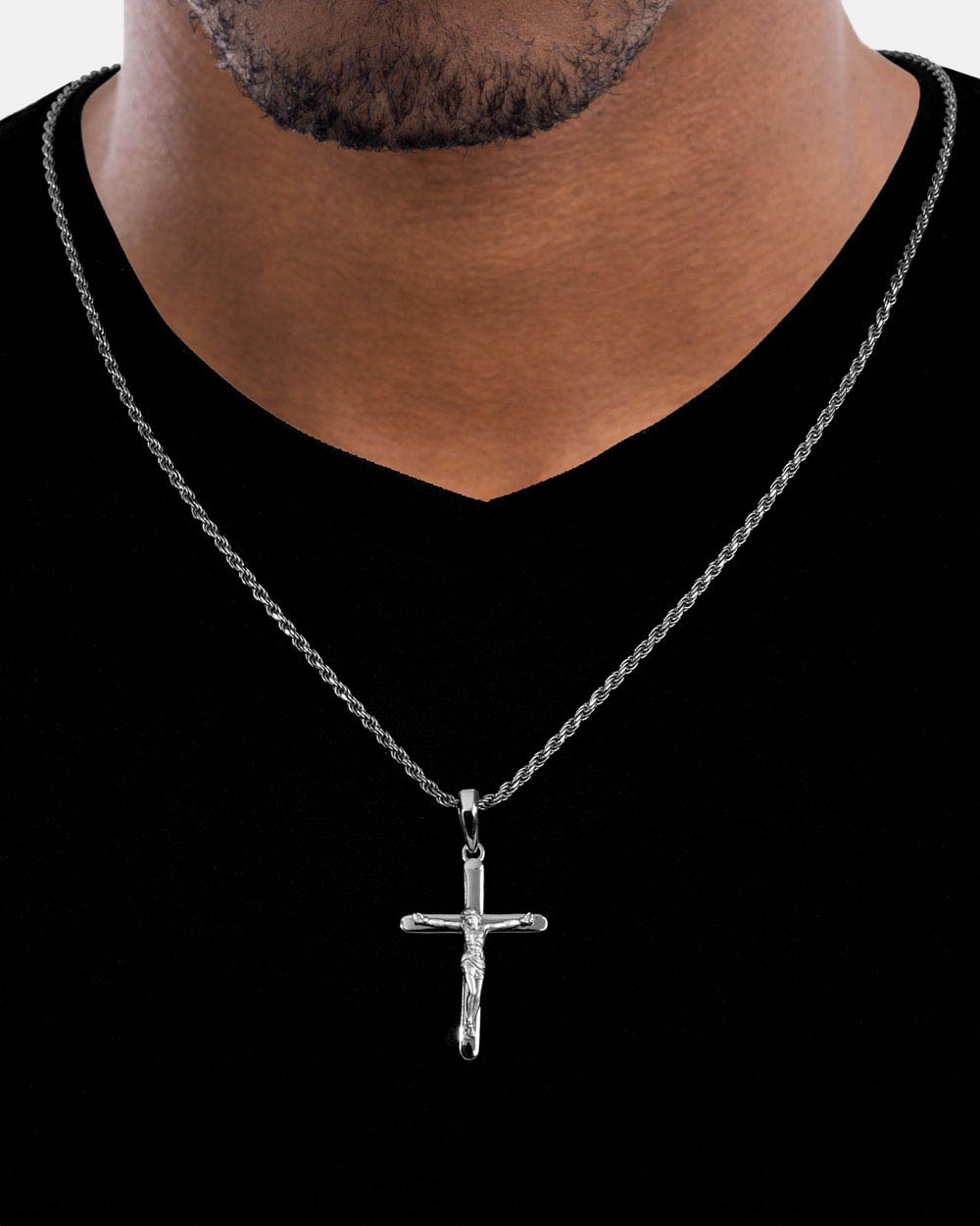Crucifix Cross Silver Model
