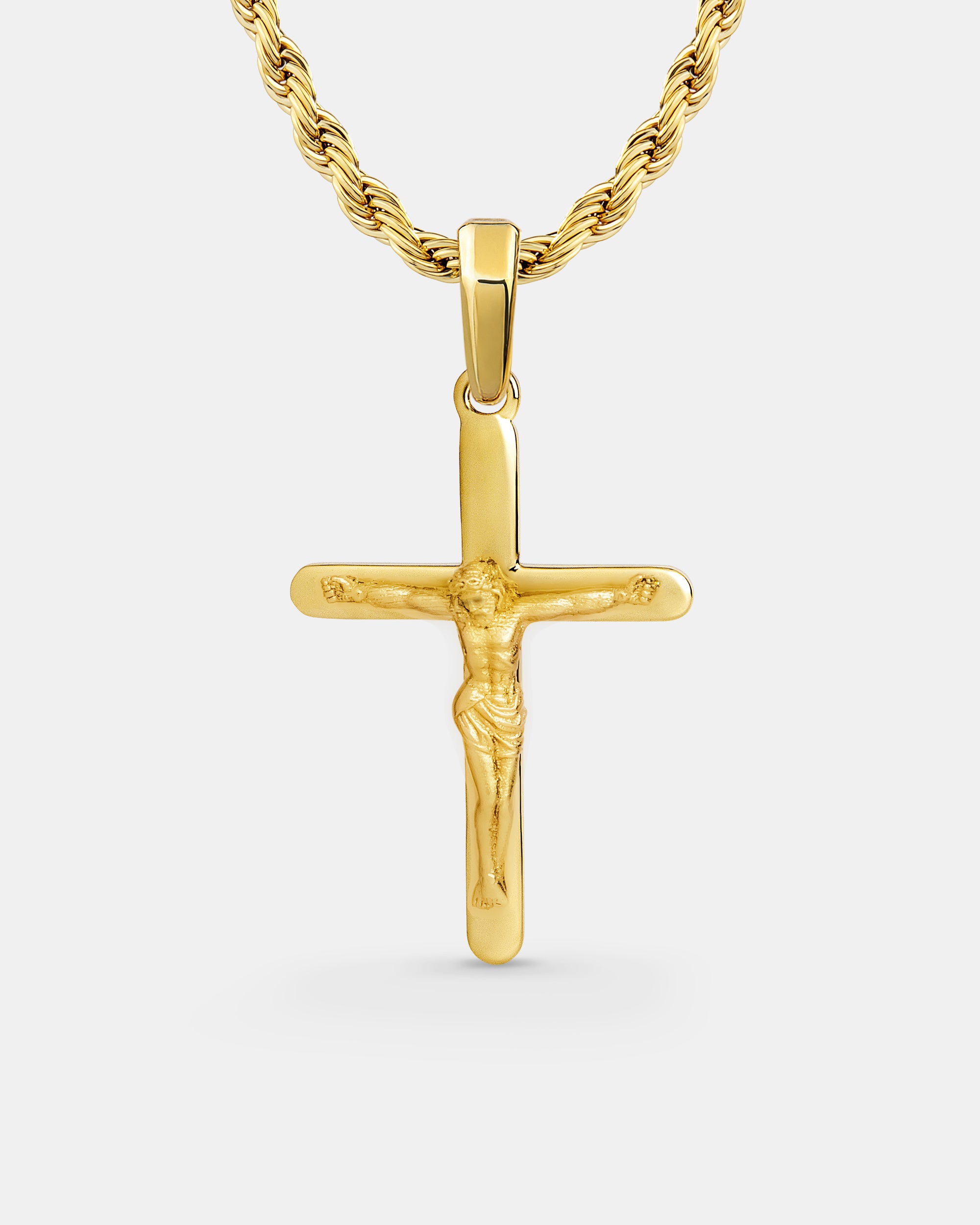 Crucifix Pendant Gold