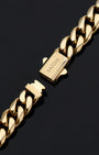Cuban Link Bracelet 10mm Gold Clasp