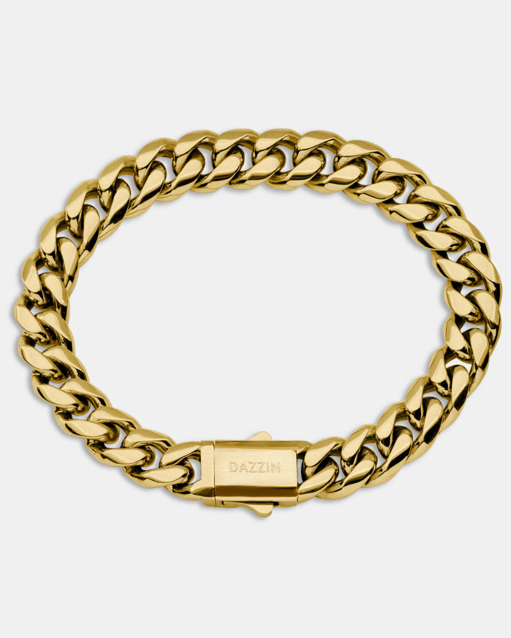 Cuban Link Bracelet 10mm Gold