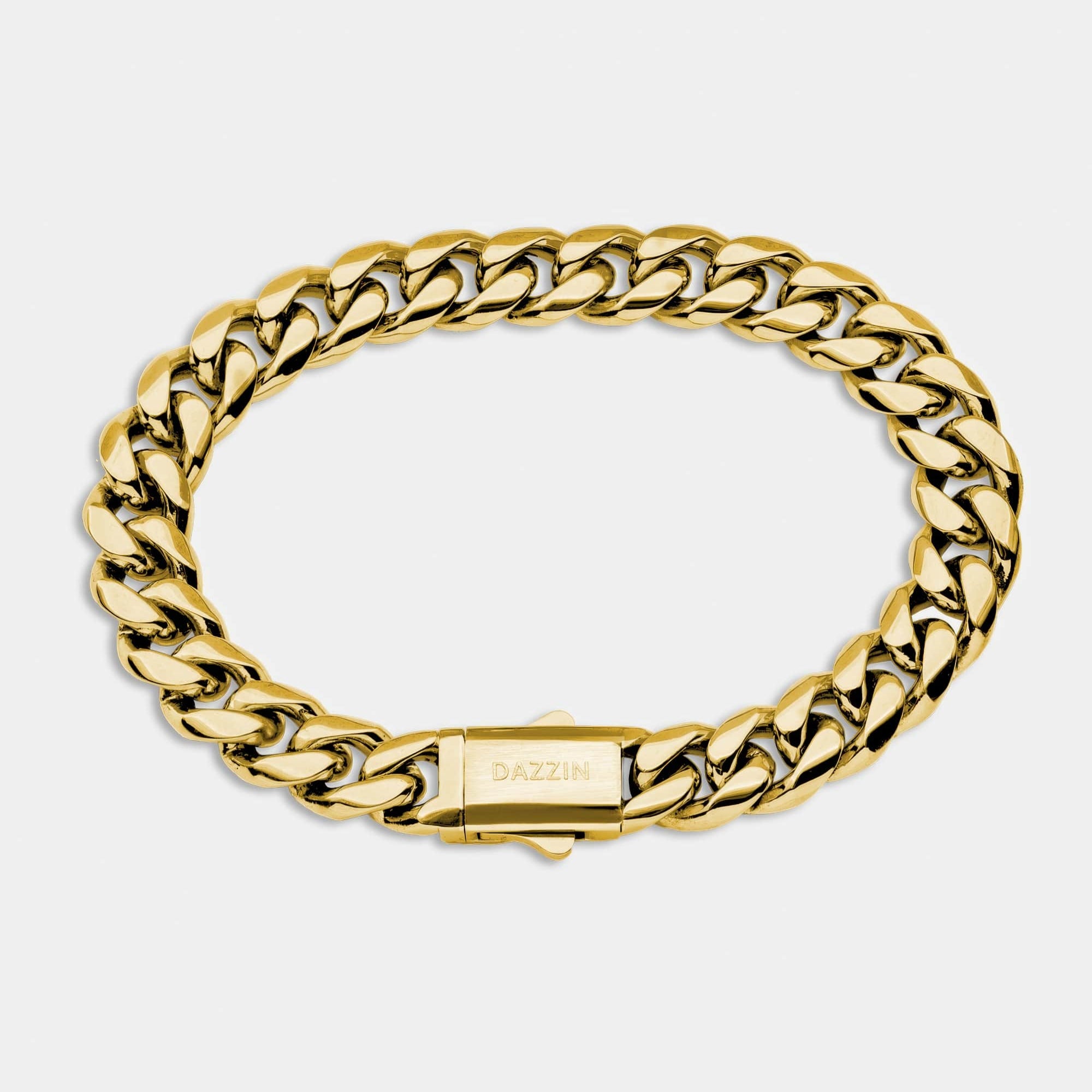 Cuban Link Bracelet 10mm Gold