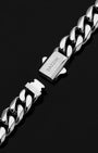 Cuban Link Bracelet 10mm Silver Clasp