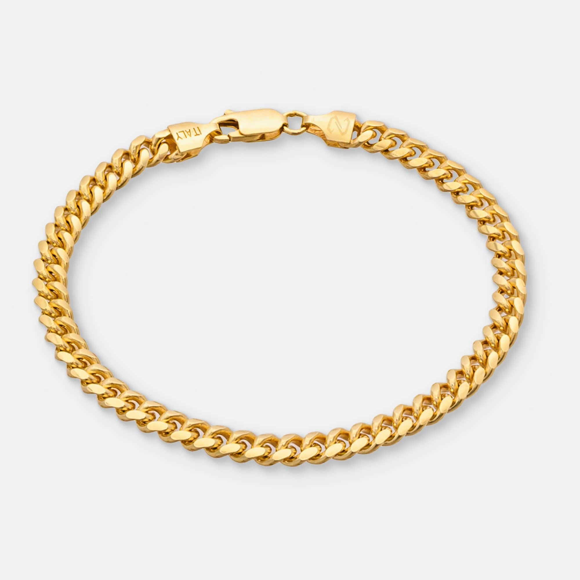 Cuban Link Bracelet 5mm Gold