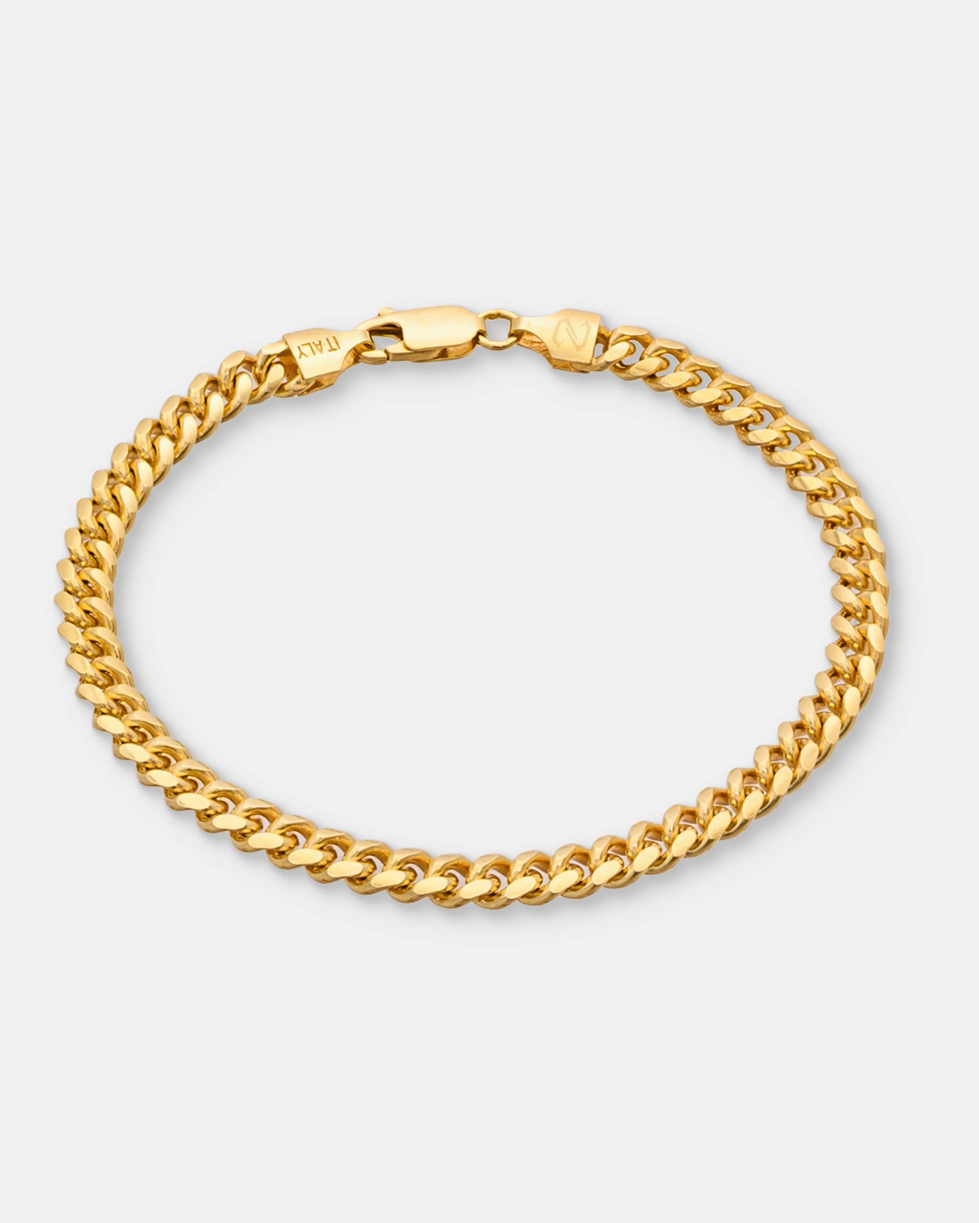 Cuban Link Bracelet 5mm Gold