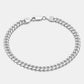 Cuban Link Bracelet 5mm Silver
