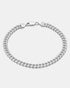 Cuban Link Bracelet 5mm Silver