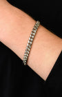 Cuban Link Bracelet 8mm Silver Model