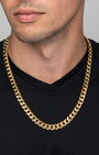 Cuban Link Chain 10mm Gold Model2