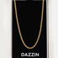 Cuban Link Chain 3mm Gold Box