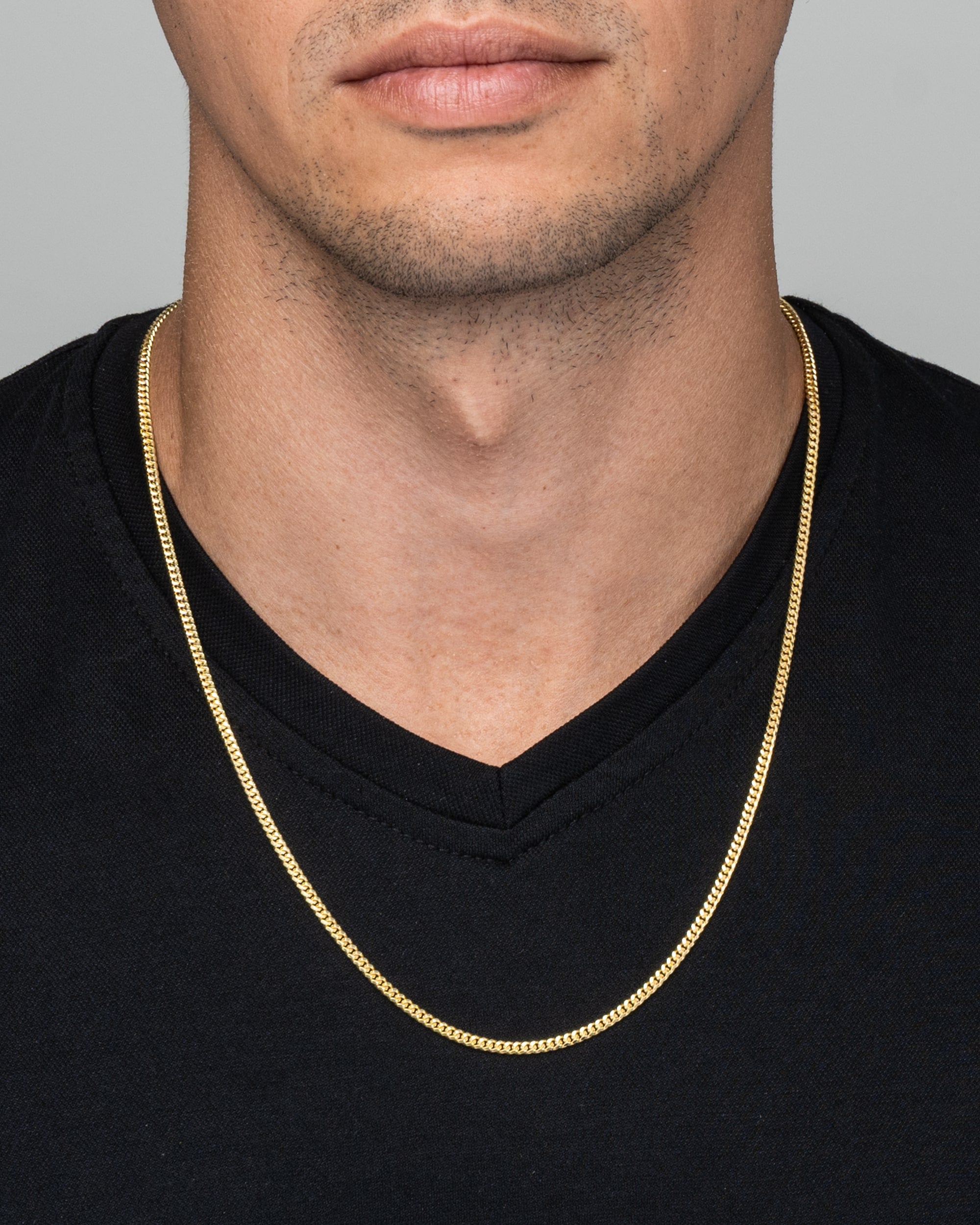 Cuban Link Chain - 3mm