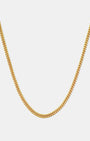 Cuban Link Chain 3mm Gold