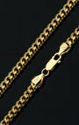 Cuban Link Chain 5mm Gold Clasp