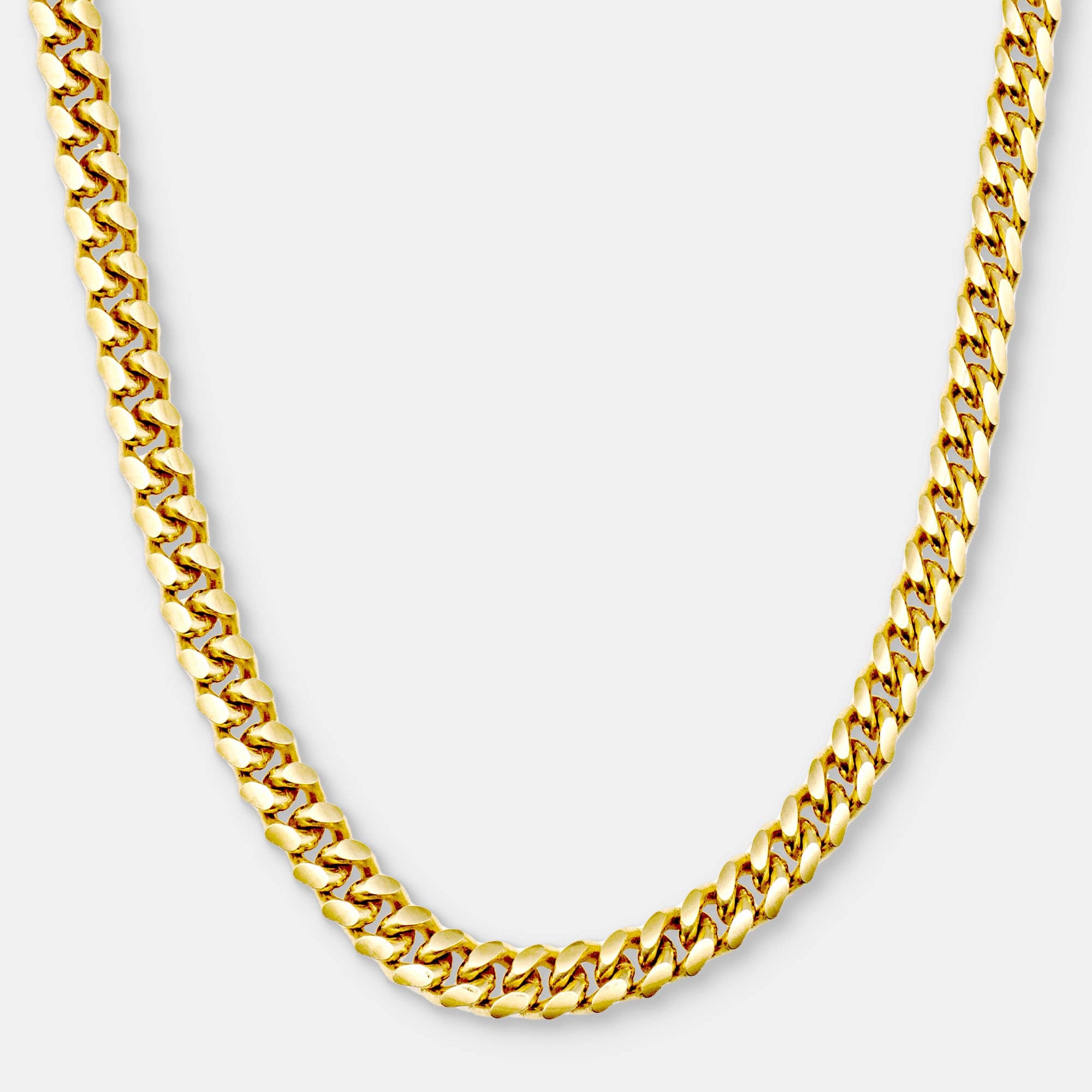 Cuban Link Chain 8mm Gold