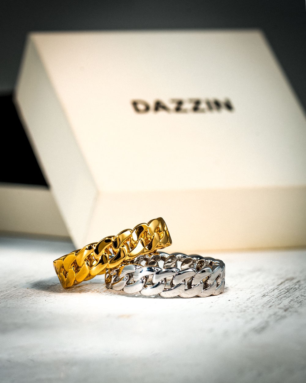 Cuban Link Ring Box