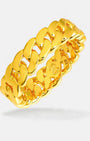 Cuban Link Ring Gold