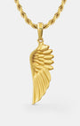 Feather Wing Gold Pendant