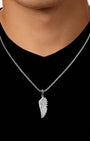 Feather Wing Silver Model Back