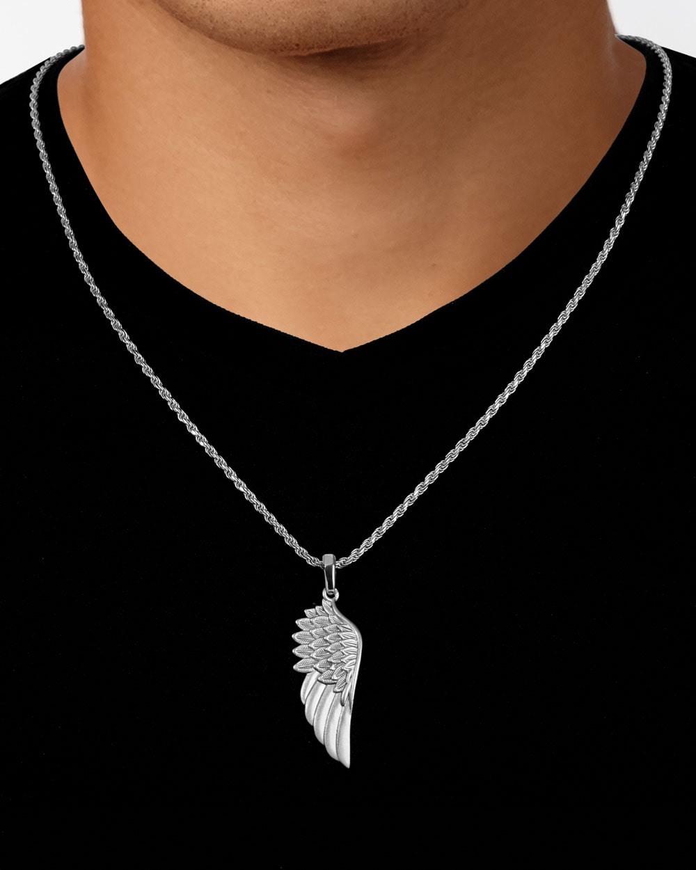 Feather Wing Silver Model