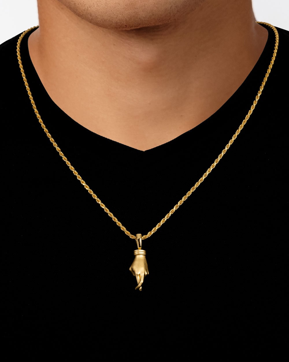 Fingers Crossed Gold Model2