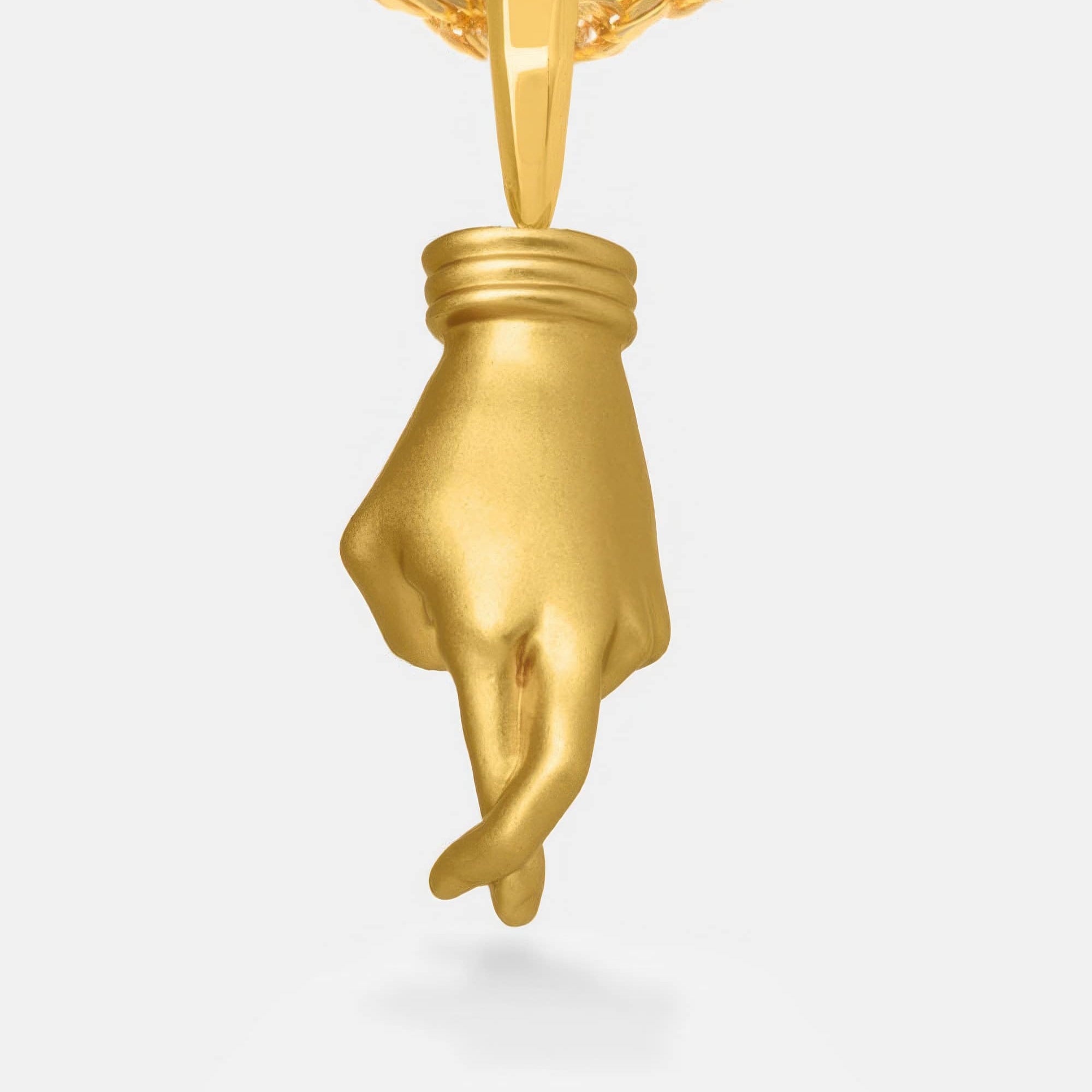 Fingers Crossed Pendant