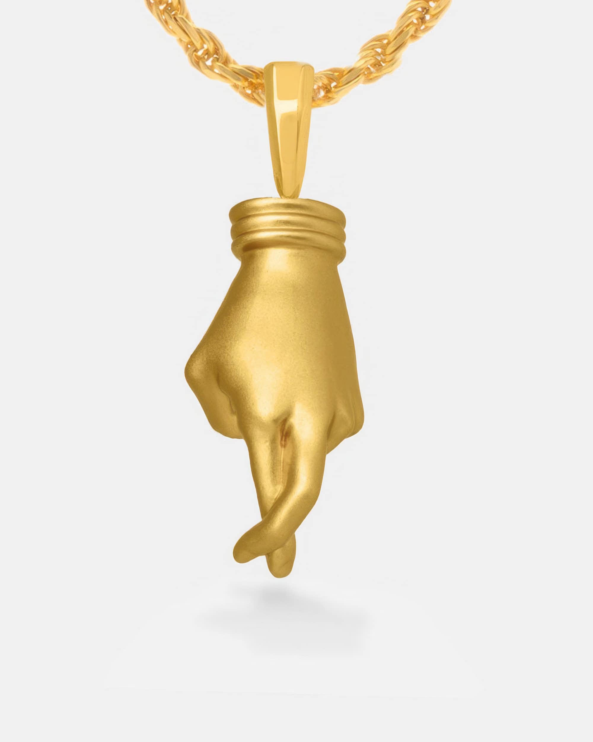 Fingers Crossed Pendant