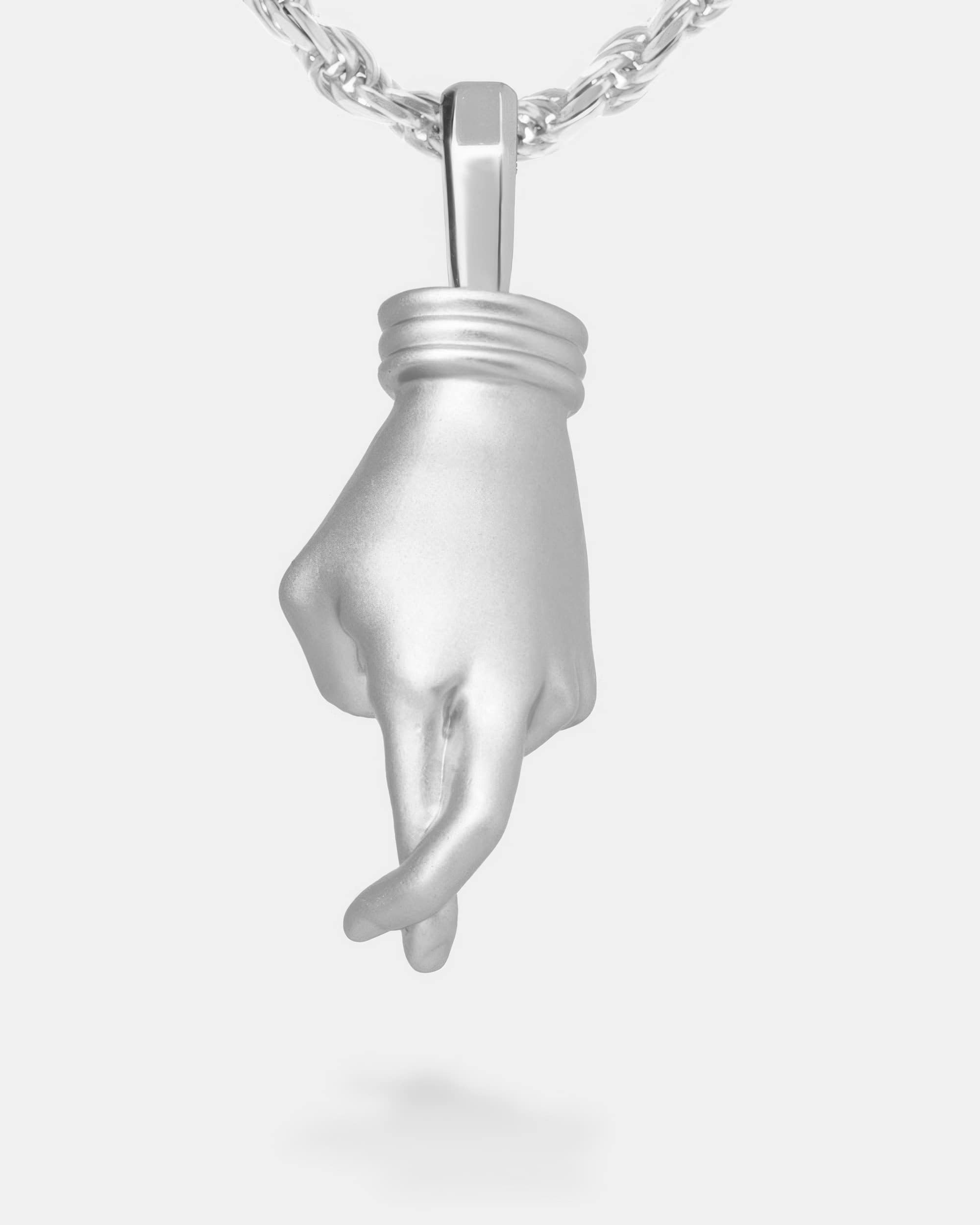 Fingers Crossed Silver