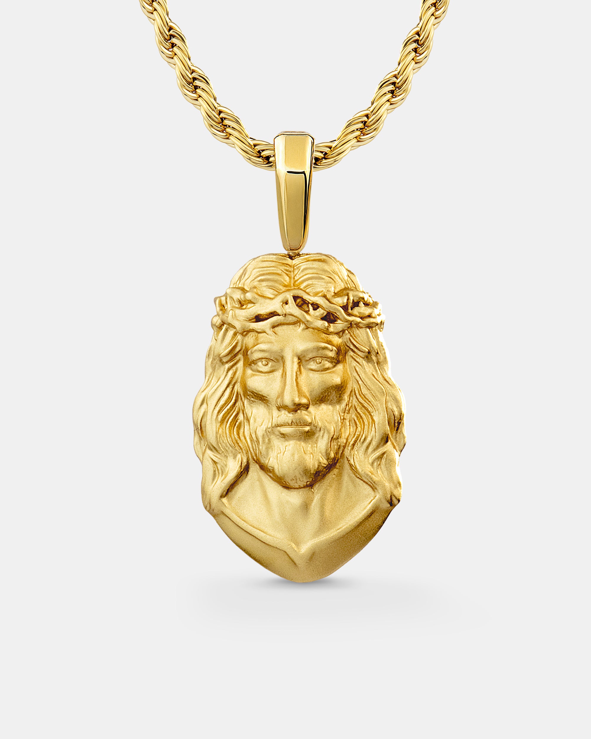 Jesus Face Gold
