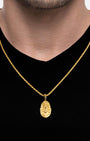 Jesus Piece Gold Model Back