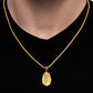 Jesus Piece Gold Model Back