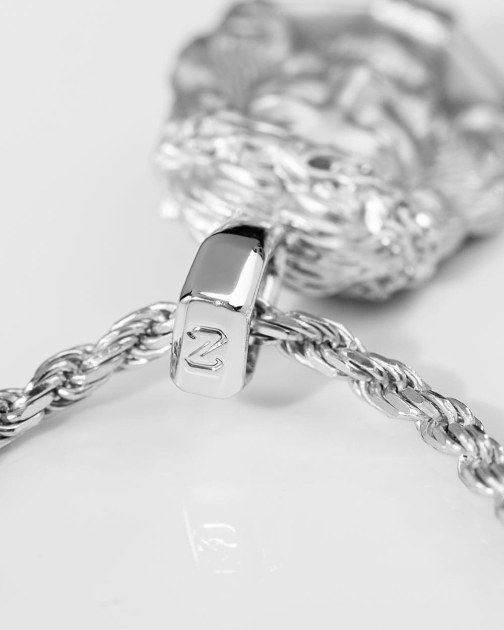 Jesus Piece Silver Clasp